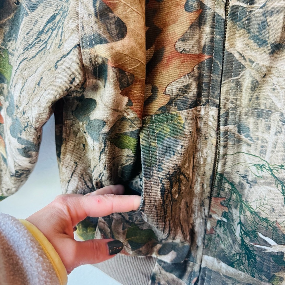 Bass Pro Shops Camo Hooded Jacket for Toddlers - Picture 4 of 7